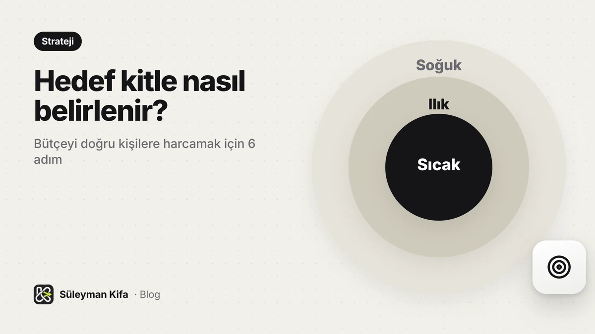 Reklam Bütçenizi Çöpe Atmayın: Hedef Kitle Nasıl Belirlenir?